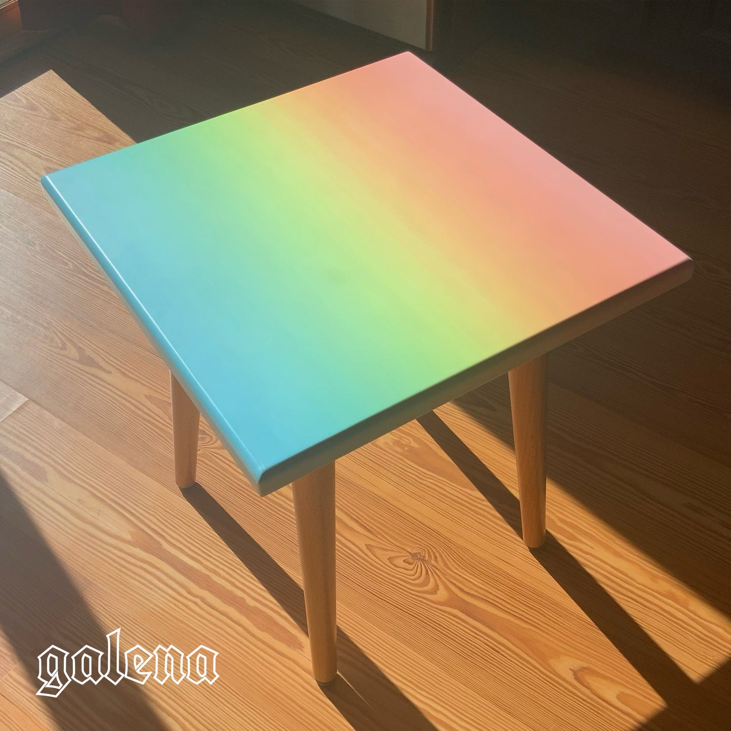 GALENA Rainbow Pastel Side Table - Rainbow Furniture